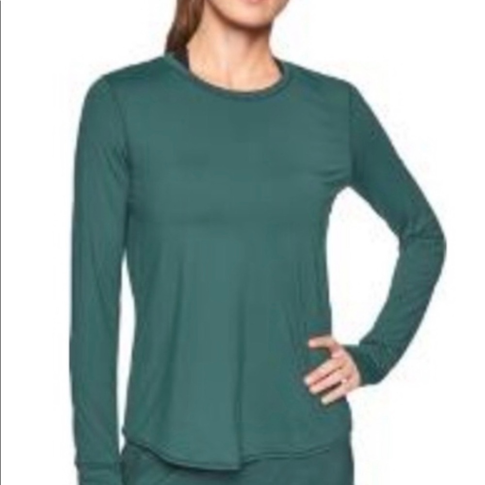 Athleta Sunlover UPF 50+ Tulip Back Shirt